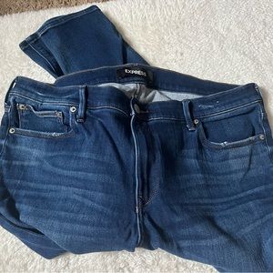 express stretch legging mid rise jeans
